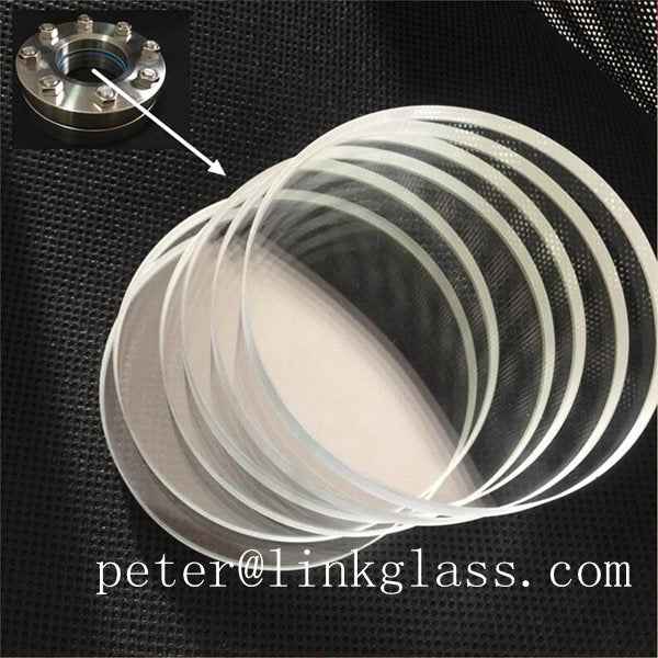 Borosilicate glass disc for sight glass spares -https://www.sightglasstube.com